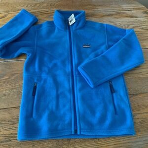 PATAGONIA kids simple synchilla jkt /lagoon blue/NWT/M